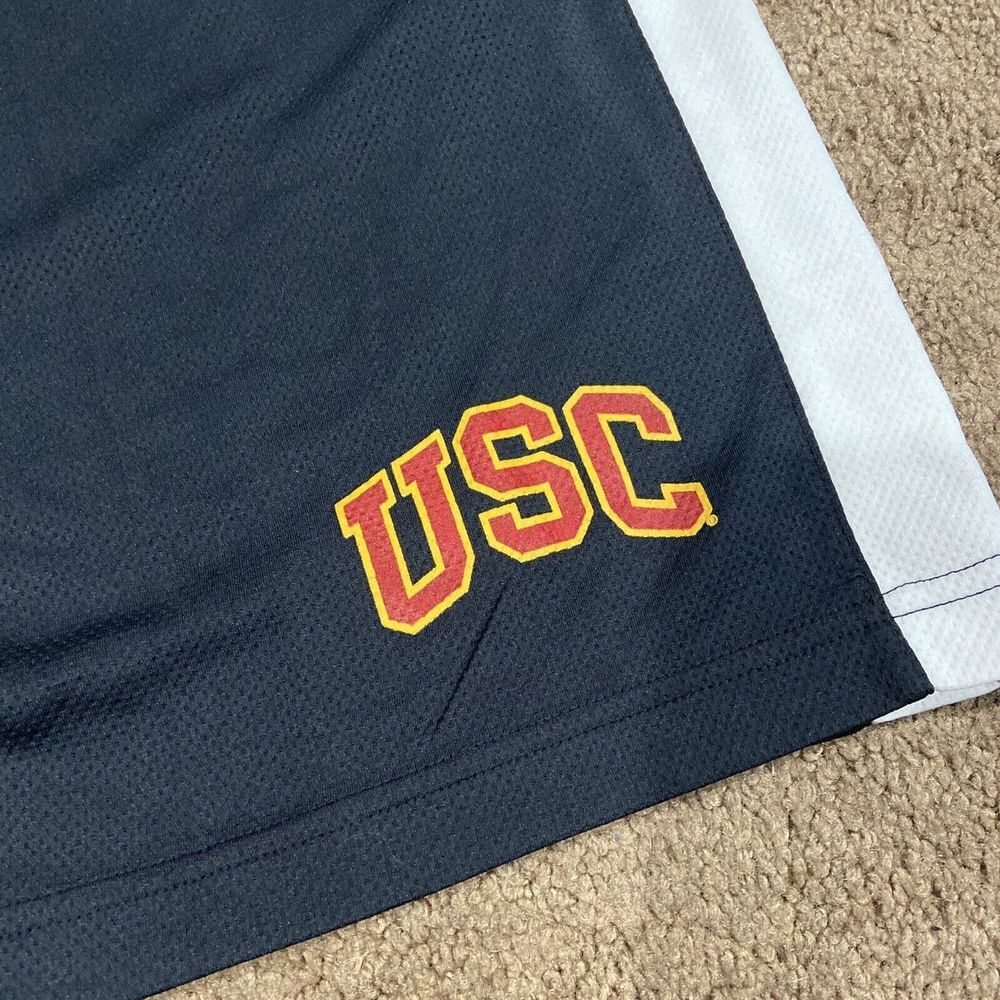 Under Armour Men's Loose Fit Shorts, Black, Size Large USC Trojans - Picture 4 of 6